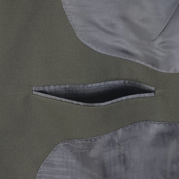 HSM Hart Schaffner & Marx Men's Blazer Gray 44R - Picture 11 of 12